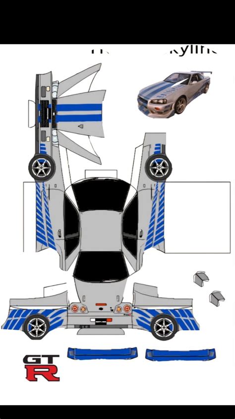 Pin by Kata Castro on isaac | Paper car, Paper models, Paper model car