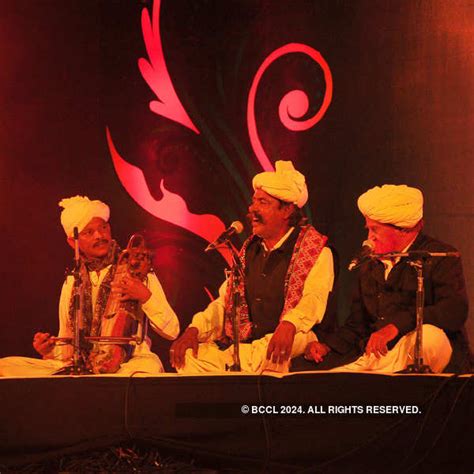 Artists perform during the All India Sufi and Mystic Music festival