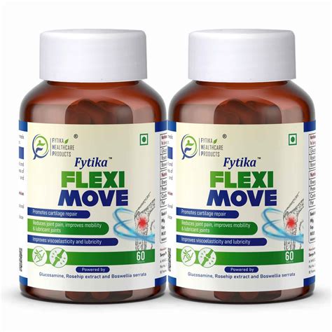 Fytika Flexi Move - Joint Support Supplement, Glucosamine, Rosehip, Bo ...