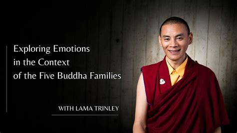 Exploring Emotions in the Context of the Five Buddha Families, February ...