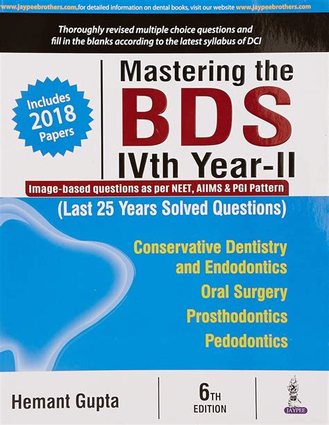 Buy Mastering The Bds Ivth Year-Ii (Last 25 Years Solved Questions ...