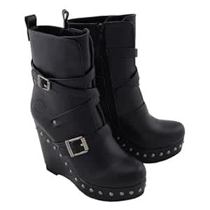 Buy Milwaukee Performance Women's Triple Strap Boot (Black, 10) at ...