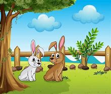 Image result for Spring Time Picture with Bunnies