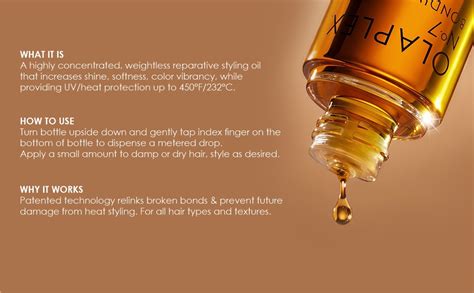 OLAPLEX No.7 Bonding Oil By Olaplex Oil, 30Ml : Amazon.in