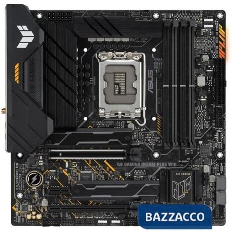 ASUS MB B660, TUF GAMING B660M-PLUS WIFI, LGA 1700, DDR5, MATX, ALDER LAKE