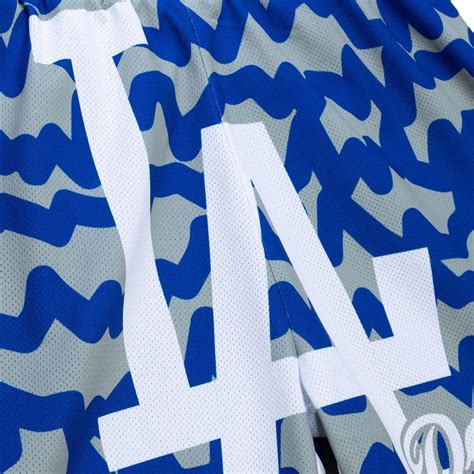 Dodgers M&N Men's Jumbotron 2.0 Sublimated Short Blue/Gray | date plouc ...