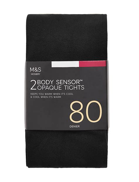 Buy 2pk 80 Denier Body Sensor™ Tights at Marks & Spencer