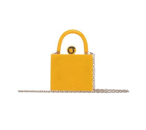 Minaudière yellow – Oceana Clutches