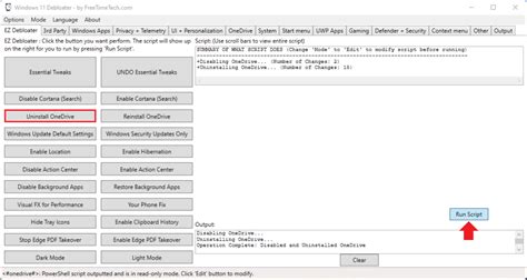 Image result for Debloater Script GUI Commands
