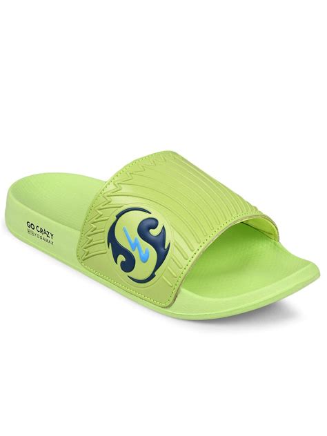 Buy Sliders For Men: Sl-430-Sharpgrn-M-Blu | Campus Shoes