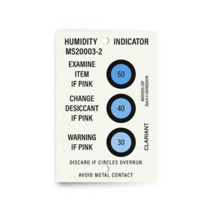Image result for Army LLRC Humidity Indicator