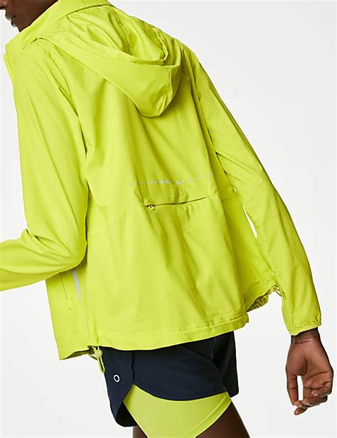 Buy Stormwear™ Packable Hooded Running Jacket at Marks & Spencer