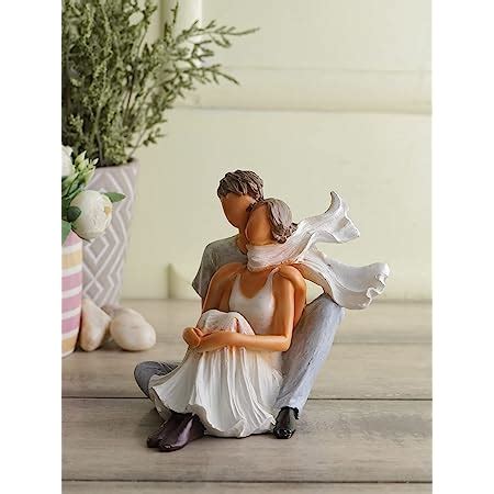 Buy BS Handicrafts Love Couple On Scooter Statue for Gift Showpiece ...