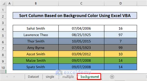 Image result for Excel VBA with Selection Sort