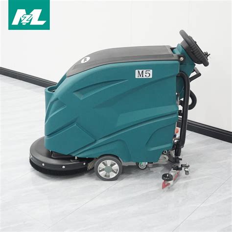 Work Efficiency Floor Scrubber Walk-Behind Floor Pressure Washer ...