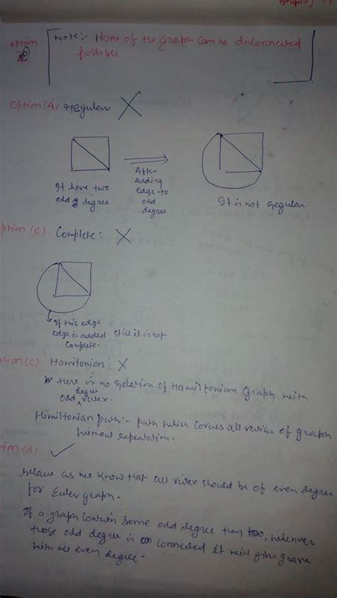 Graph Theory: GATE IT 2008 | Question: 27