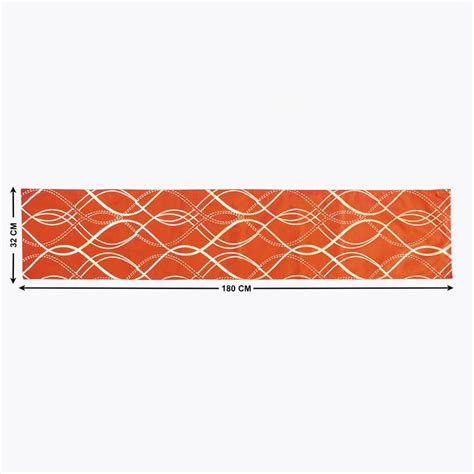Buy Corsica Gleam Printed Table Runner from Corsica by Home Centre at ...