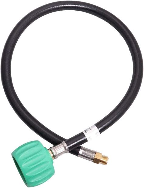 Buy KIBOW 2FT Propane Pigtail Hose Connector with QCC & 14 Inch ...