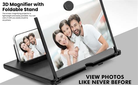 Dadhichi Zone 3D Mobile Screen Magnifier with Stand | Large LED Video ...
