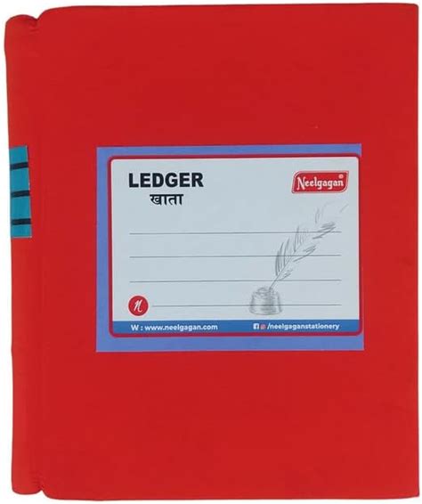 NEELGAGAN Account Books, Ledger Book | Canvas Binding, Copy Size (16 ...