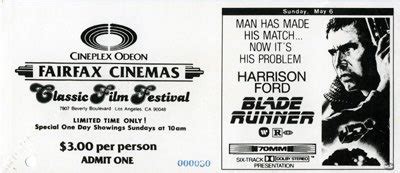 Image result for Blade Runner Workprint