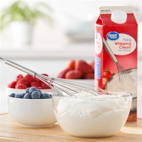 Great Value Whipping Cream Puck Whipping Cream 2 X 500 Ml Online At