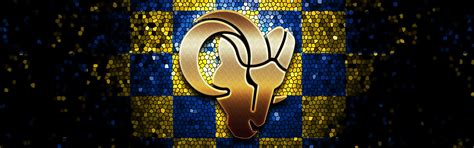 Download wallpaper wallpaper, sport, logo, NFL, glitter, checkered, Los ...