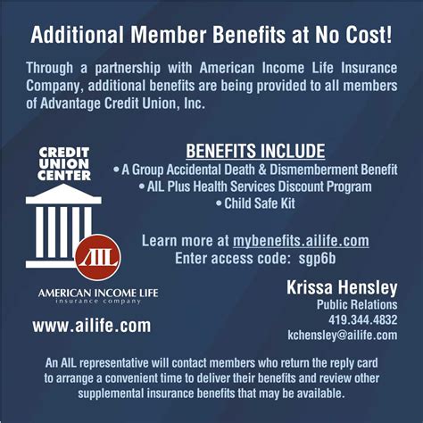 Free Accidental Death & Dismemberment Coverage for All Members ...