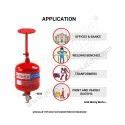 Automatic Modular Fire Extinguisher - Ceiling Mounted Abc Powder Based ...