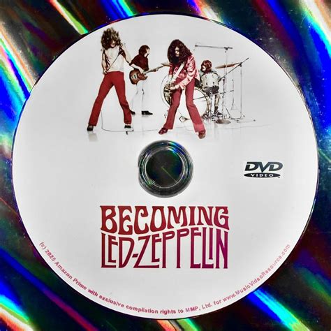 BECOMING LED ZEPPELIN DVD 2025 Documentary Jimmy Page, Robert Plant ...