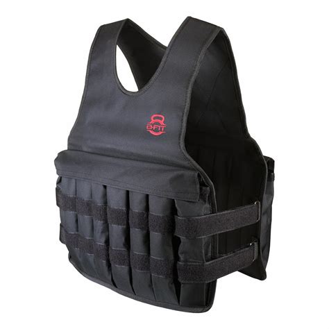 B Fit Weighted Vest Jacket (10 Kg, Black) : Amazon.in: Sports, Fitness ...