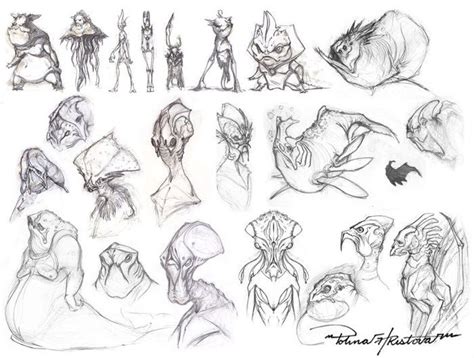 Alien Sketches 的图像结果