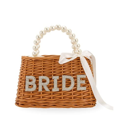 She Said YES Rattan Bags for Bride & Wifey | Luxury Wedding Handbags