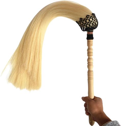 Buy ZooBoo Fly Horsetail Whisk Stick - Chinese Taoist Wudang Buddhism ...