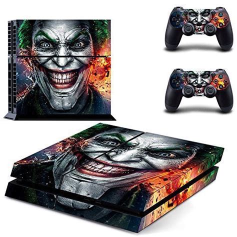 Buy Elton Premium Joker Theme 3M Skin Sticker Cover for PS4 Console and ...