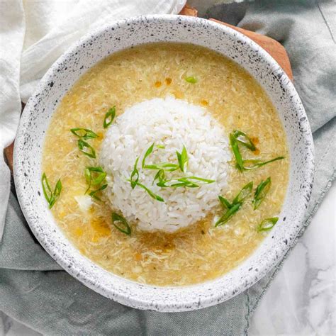 Homemade Vegetarian Egg Drop Soup Recipe - Piper Cooks