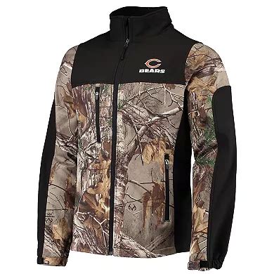 Men's Dunbrooke Realtree Camo/Black Chicago Bears Circle Hunter ...