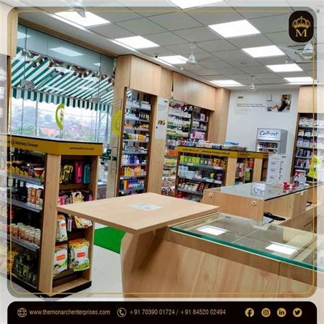 Interior Designing Service - Pharmacy Medical Shop Design Manufacturer ...