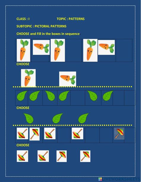 Image result for Exercise On Patterns