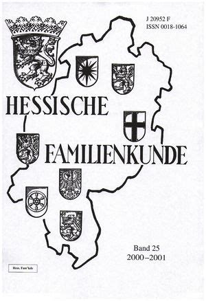 Hessische Familienkunde/Band 25 – GenWiki