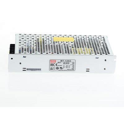 RT-125C Mean Well SMPS (5V 10A), (15V 4.5A) and (-15V 1A) - 132.5W ...