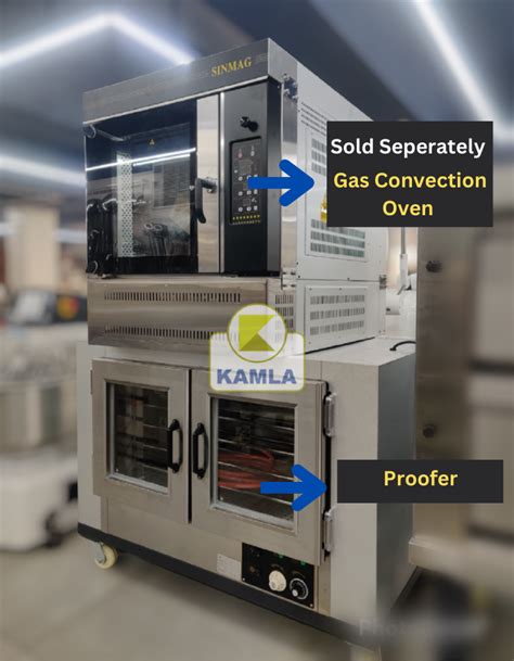 Sinmag Single Base Proofer SM-10FG with oven and 5 shelves