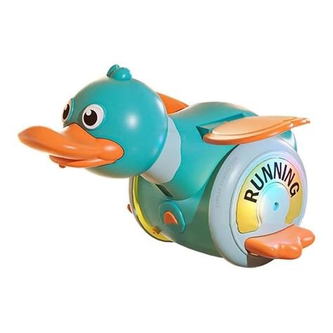 Interactive Duck Crawl Toy with Electric 360° Rotating Music and Lights ...