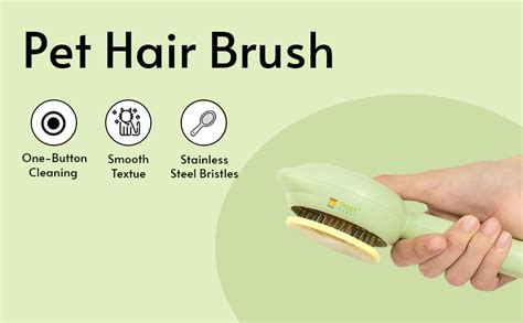 Buy Yuppy Puppy Self Cleaning Slicker Brush Pet Hair Grooming Comb Pet ...
