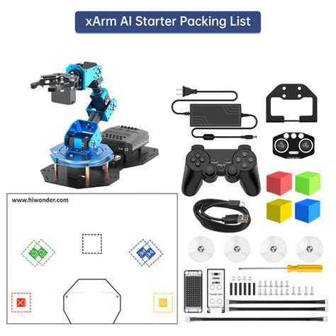 Hiwonder xArm AI Programmable Desktop Robot Arm with AI Vision and ...