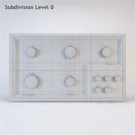 울프 쿡탑 CG365T-S 3D 모델 $49 - .max .fbx .obj - Free3D