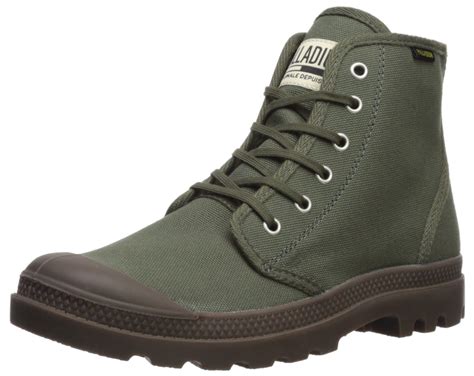 Buy Palladium Pampa Hi Orginale Ankle Boot, Green-326, 4 Medium US at ...