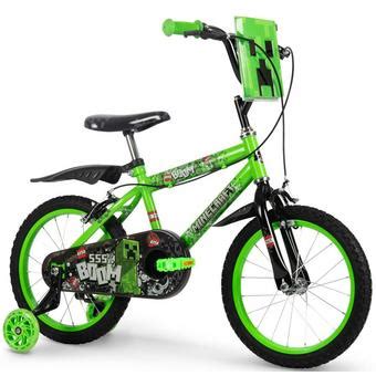 Huffy Minecraft Kids Bike - 16" Wheel | Halfords UK