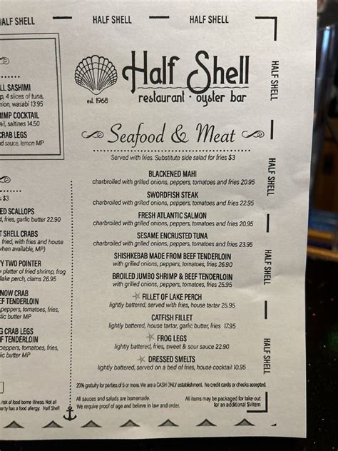 Image result for Shell Menu Dish