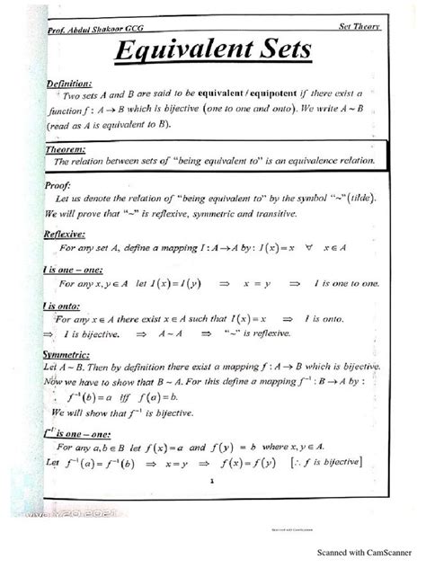 Image result for Set Theory Notes